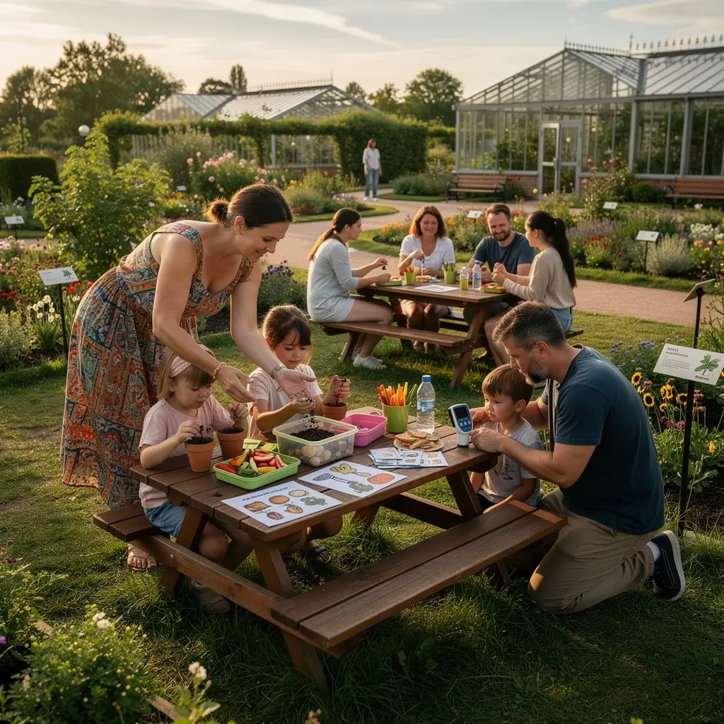 Tėvai konsultuojasi su specialistais dėl vaikų vystymosi strategijų.